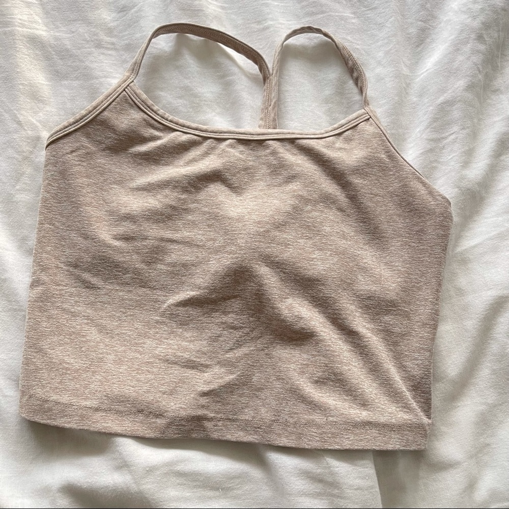Beyond Yoga Cream Workout bra
So soft! 
Size Medium
 SOLD